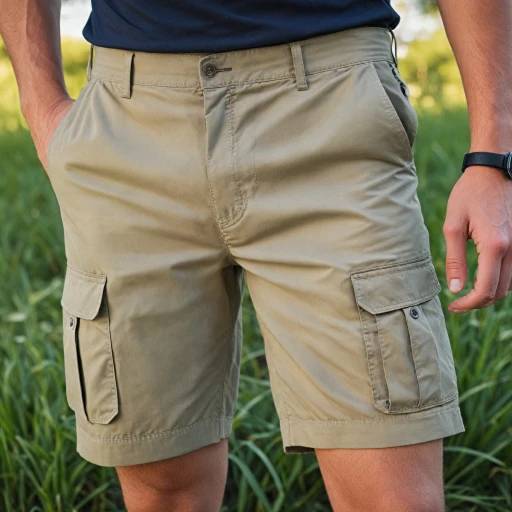 Affordable cargo shorts with convenient phone pocket