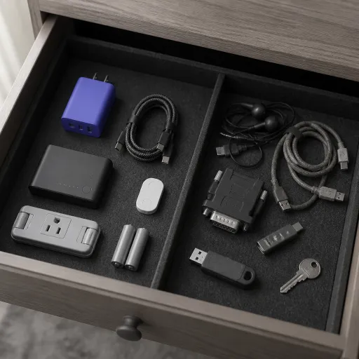 The Minimum Viable Tech Kit: What an Apartment Actually Needs, and What Will Sit in a Drawer
